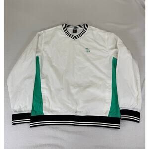 OVO Octobers Very Own White Windbreaker Size S